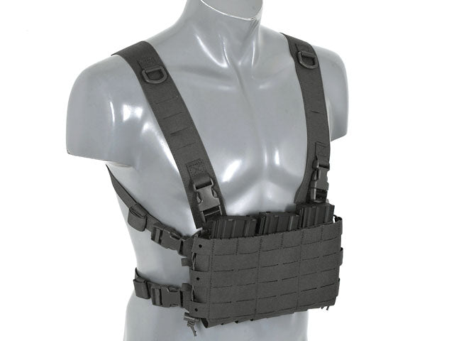 Chest Rig COMPACT - Buckle-up, MOLLE Laser Cut