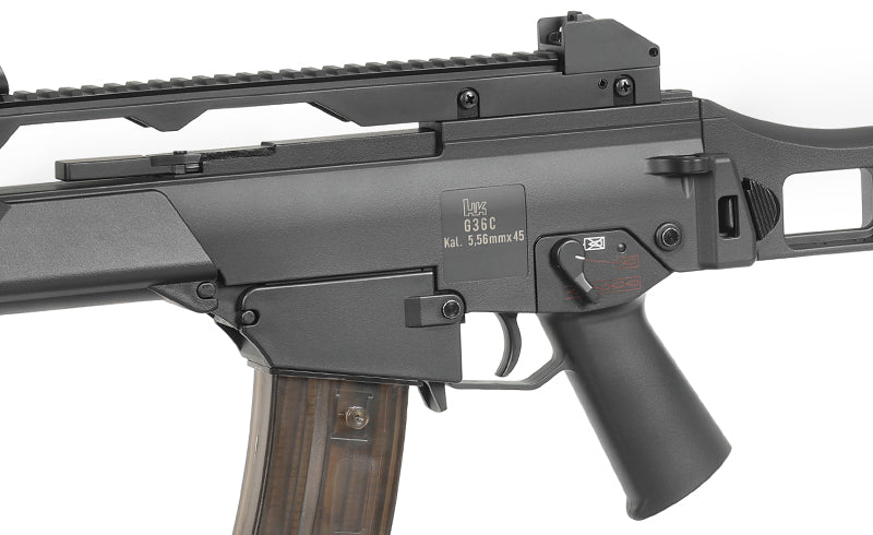 Licenseret H&K G36C CM.011 Replica med Eshooter ETU, GEN-2