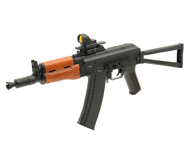 AKS-74U extended upper skinne til Rød dot - Sort