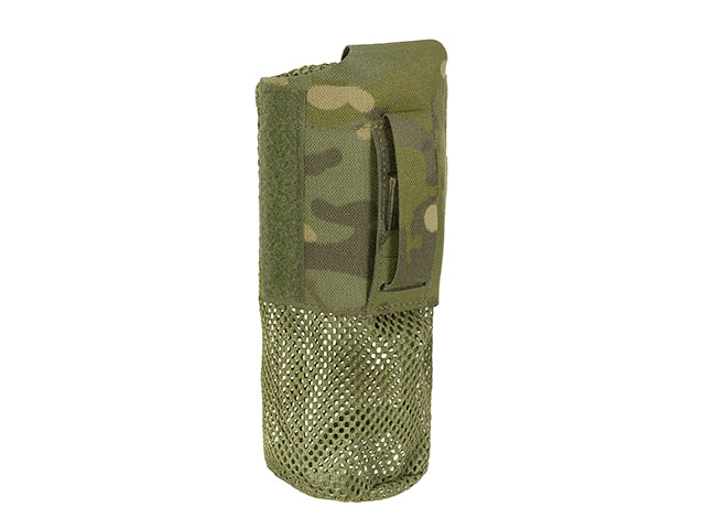 Foldable Bottle Pouch, dual mounting system, Laser Cut - Multicamo Tropic