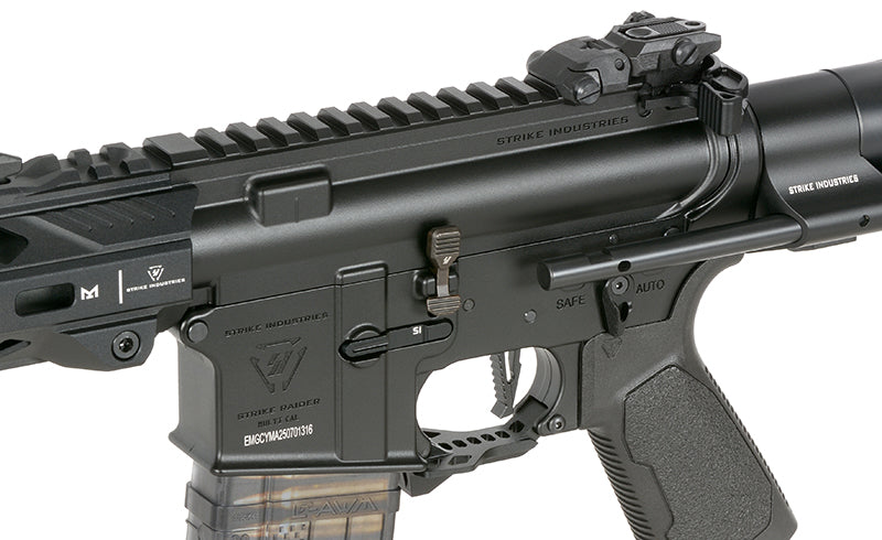 Strike Industries 4" Raider PDW CGS Lightning Serie GBBR Replica - Sort