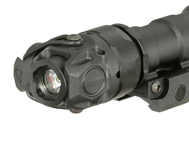 Compact Riffel flashlight - Sort