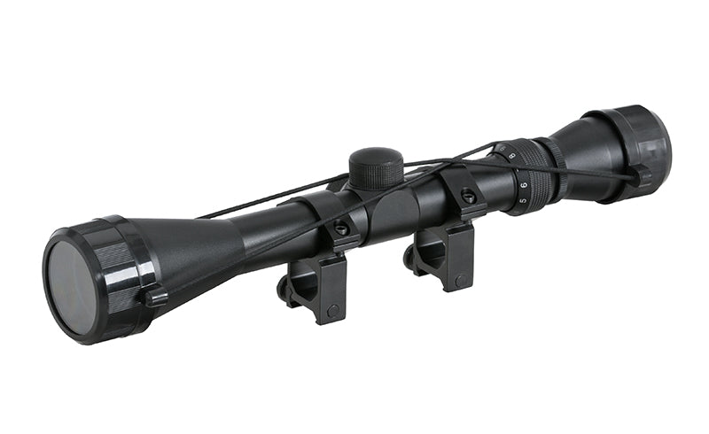 3-9x40 Rifle Scope - Black