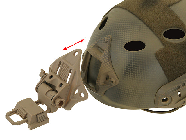 Low profil NVG mounting system