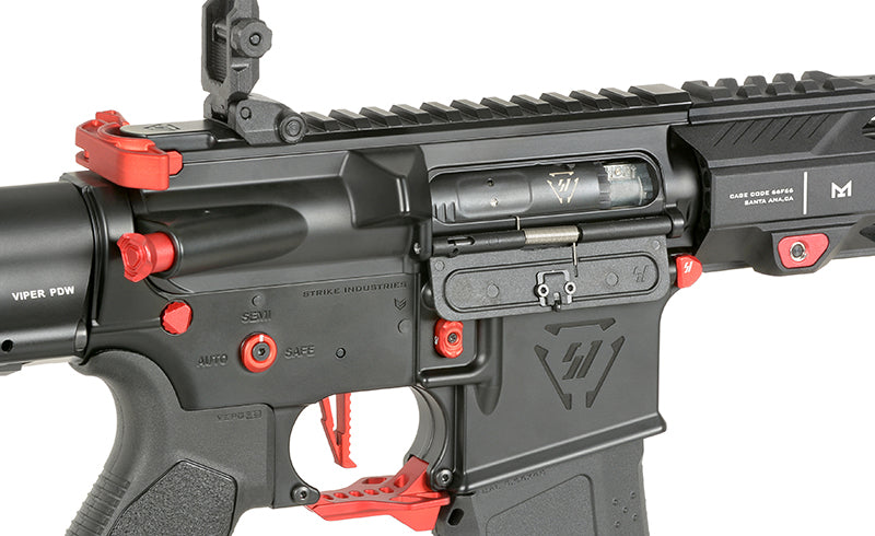 Strike industries 4" Raiders Competition PDW, GEN-2 - Rød
