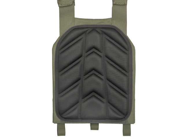 Assault Plate Carrier Vest, Buckle-Up with AR15/AK Magazine Pouch Laser-Cut - Ranger Green