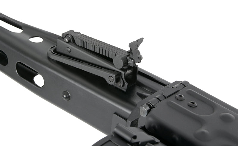 MG42 helmetal AEG maskingevær Replica - ægte træ