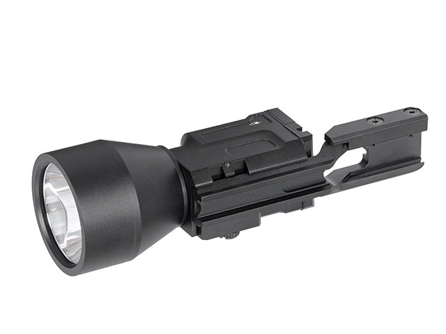 Russisk Taktisk Led Flashlight K-2U - BLACK