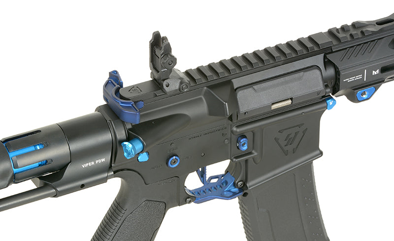 Strike industries 4" Raiders Competition PDW AEG Riffel, GEN-2 - Blå