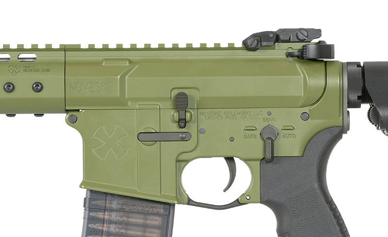Noveske 7.5" DIPLOMAT AEG Riffel Eshooter ETU, GEN-2 - Bazooka Grøn