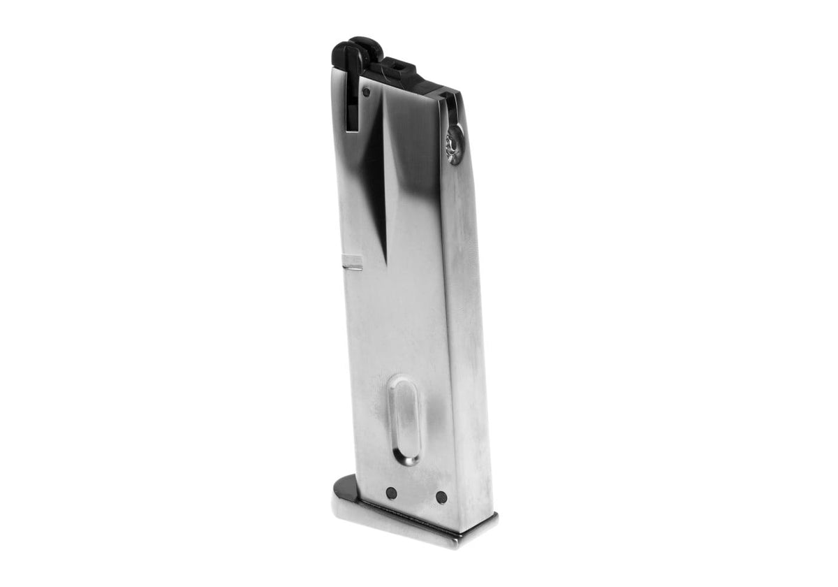 WE Magasin M9 GBB 25rds - Sølv