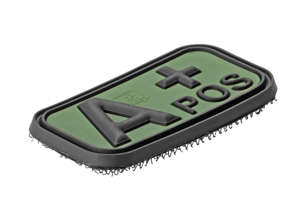 JTG Bloodtype gummipatch A Pos