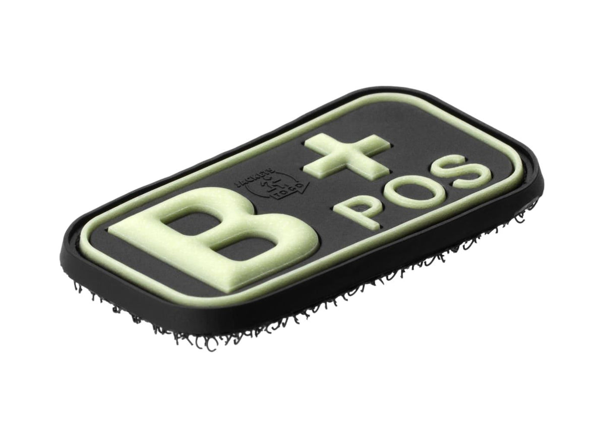 JTG Bloodtype gummipatch B Pos
