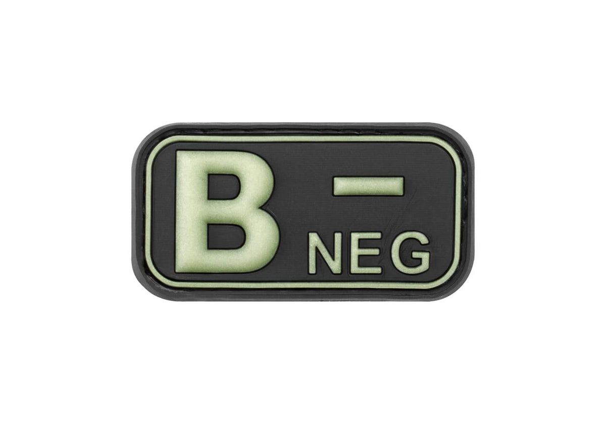 JTG Bloodtype gummipatch B Neg