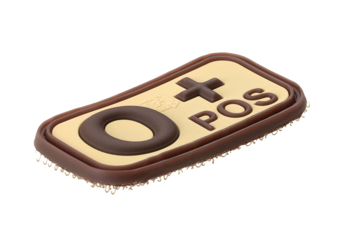 JTG Bloodtype gummipatch 0 Pos