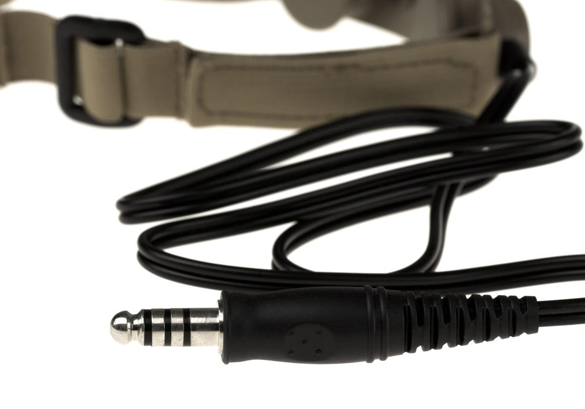 Z-Tactical Taktisk Throat Mic - Dark Earth
