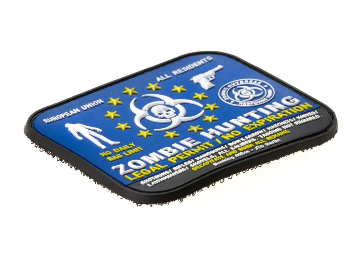 JTG Zombie Hunter gummipatch - Multicolor