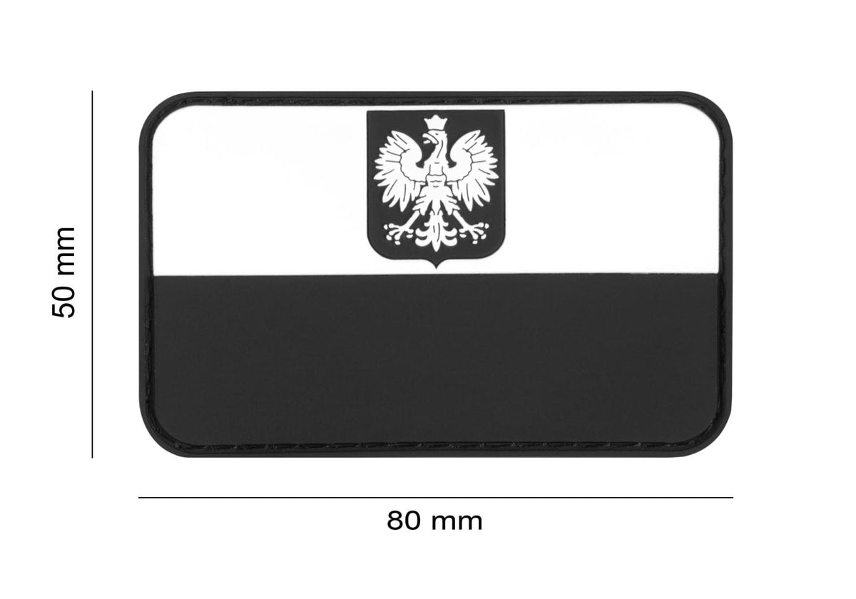 JTG Poland Flag gummipatch