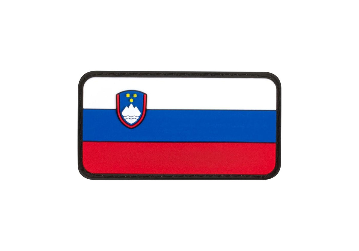 JTG Slovenia Flag gummipatch - Multicolor