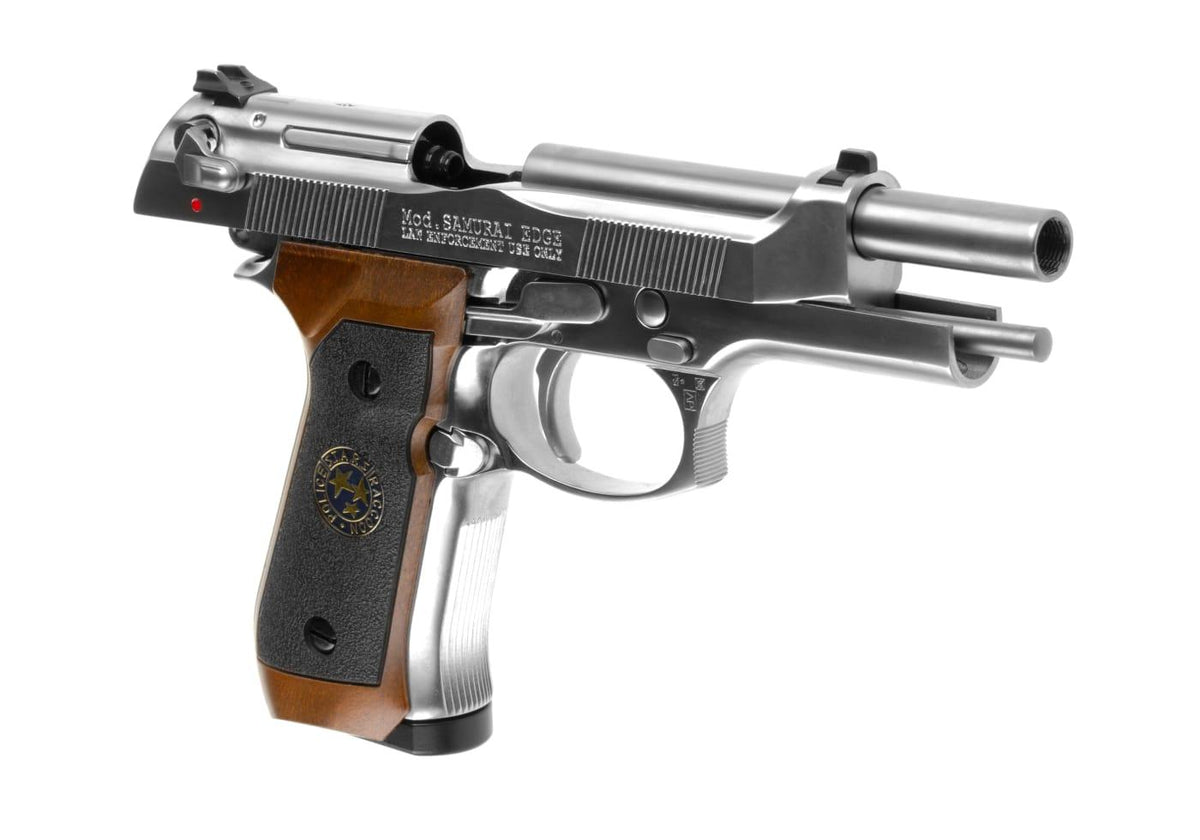 WE M92 Samurai Edge Biohazard helmetal Co2 - Sølv