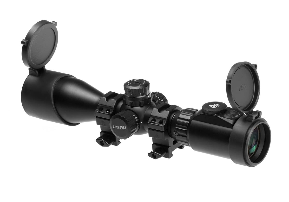 Leapers 2-7x44 30mm LAOIEW Accushot Scout TS - Sort