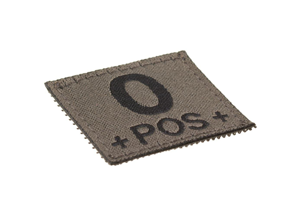 Clawgear 0 Pos Bloodgroup Patch - RAL7013