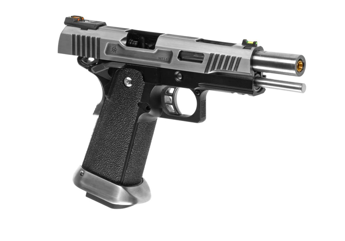 WE Hi-Capa 5.1 Force Full Metal GBB - Silver