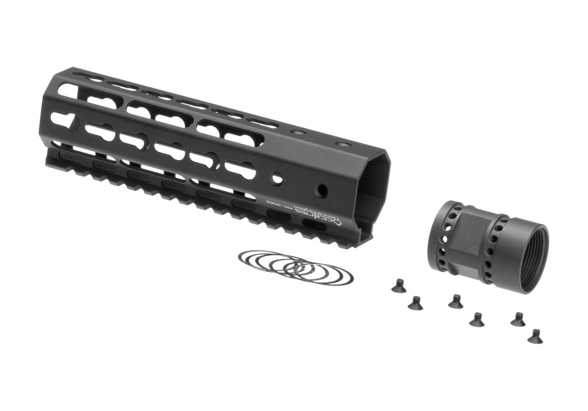 Ares 7 Tommer Keymod Forskæfte Set - Sort