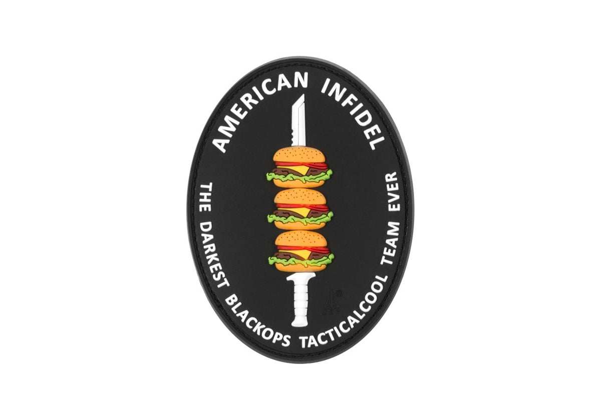 JTG American Infidel gummipatch - Multicolor