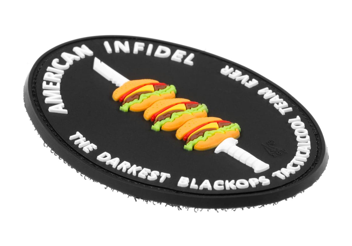 JTG American Infidel gummipatch - Multicolor