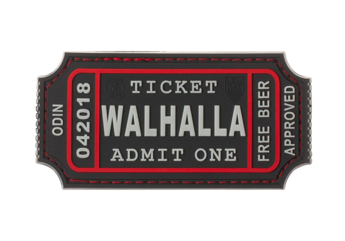 JTG Stor Walhalla Ticket gummipatch
