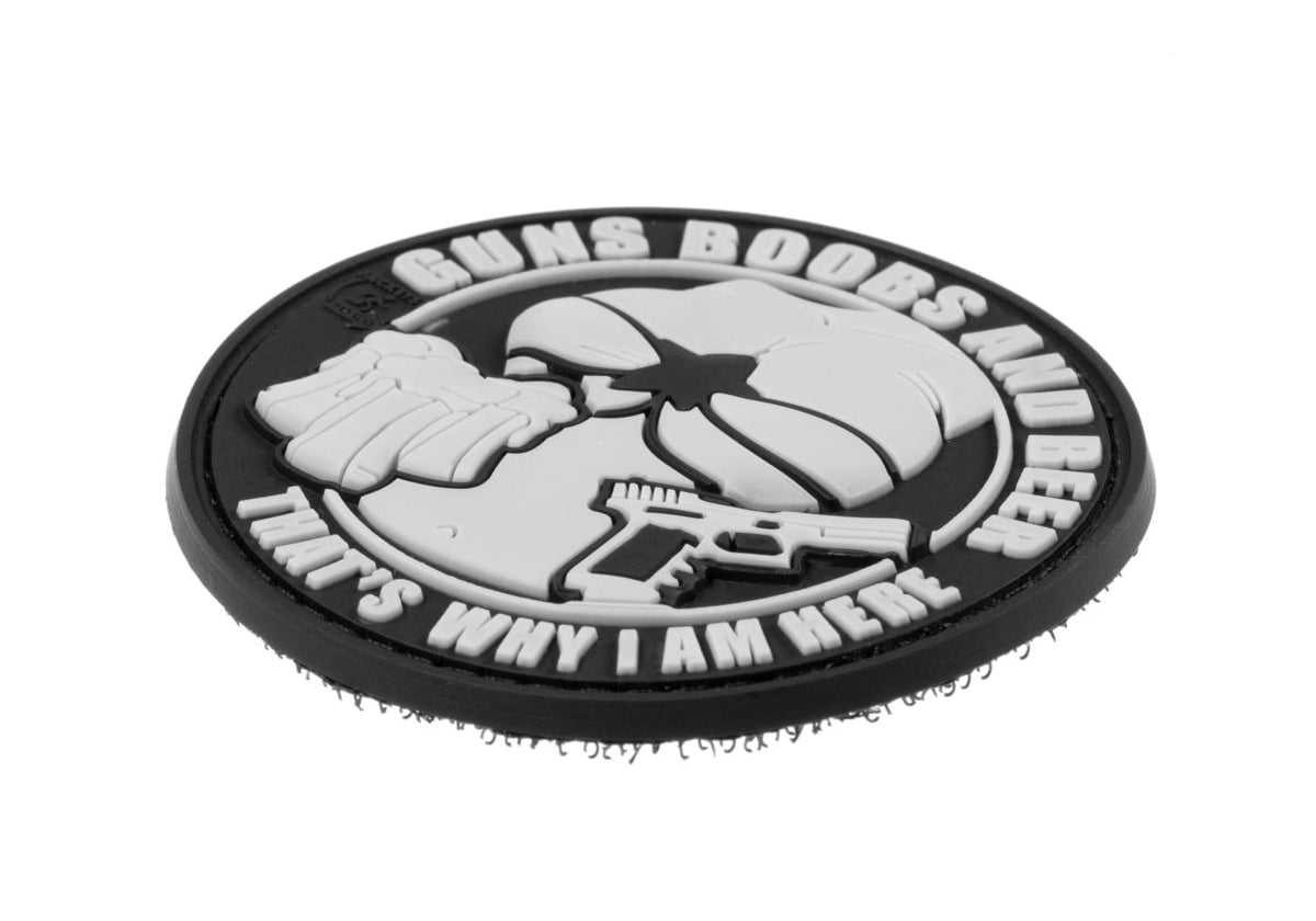 JTG Guns Boobs og Beer gummipatch