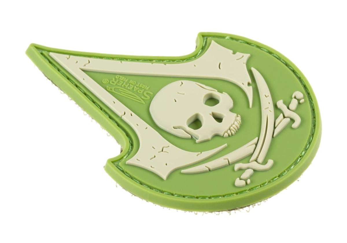 JTG Assassin Skull gummipatch