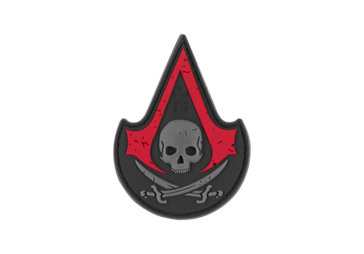 JTG Assassin Skull gummipatch