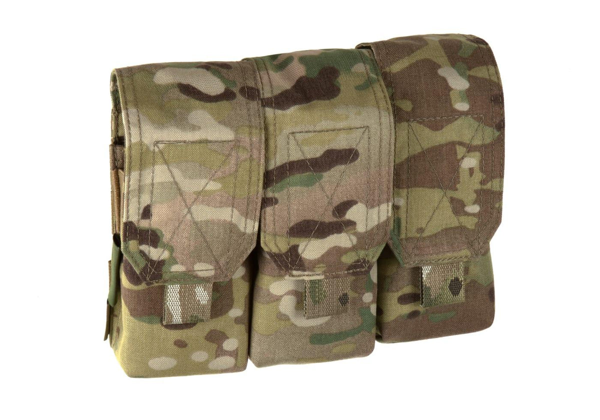 Warrior Trippel Covered magasinlomme M4 5.56mm - Multicam