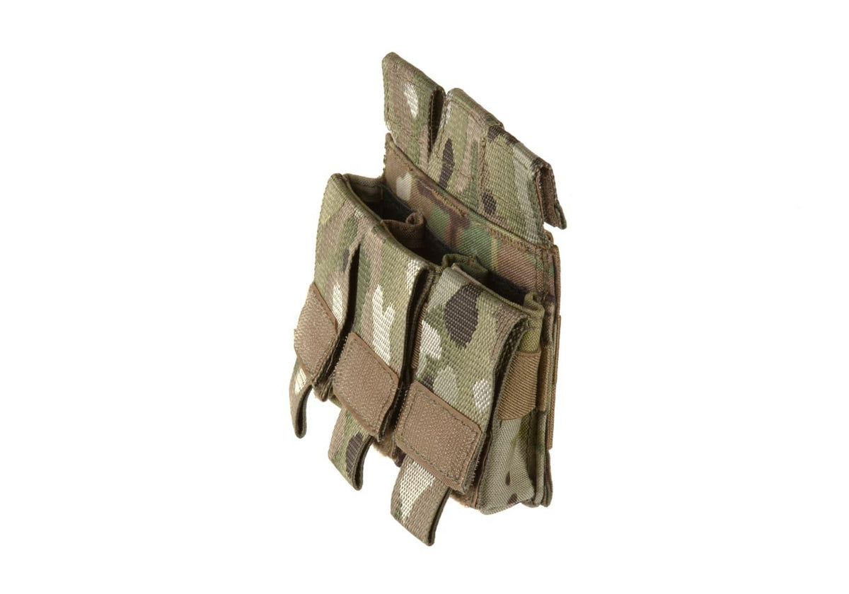 Warrior Direct Action Trippel Pistol magasinlomme 9mm - Multicam