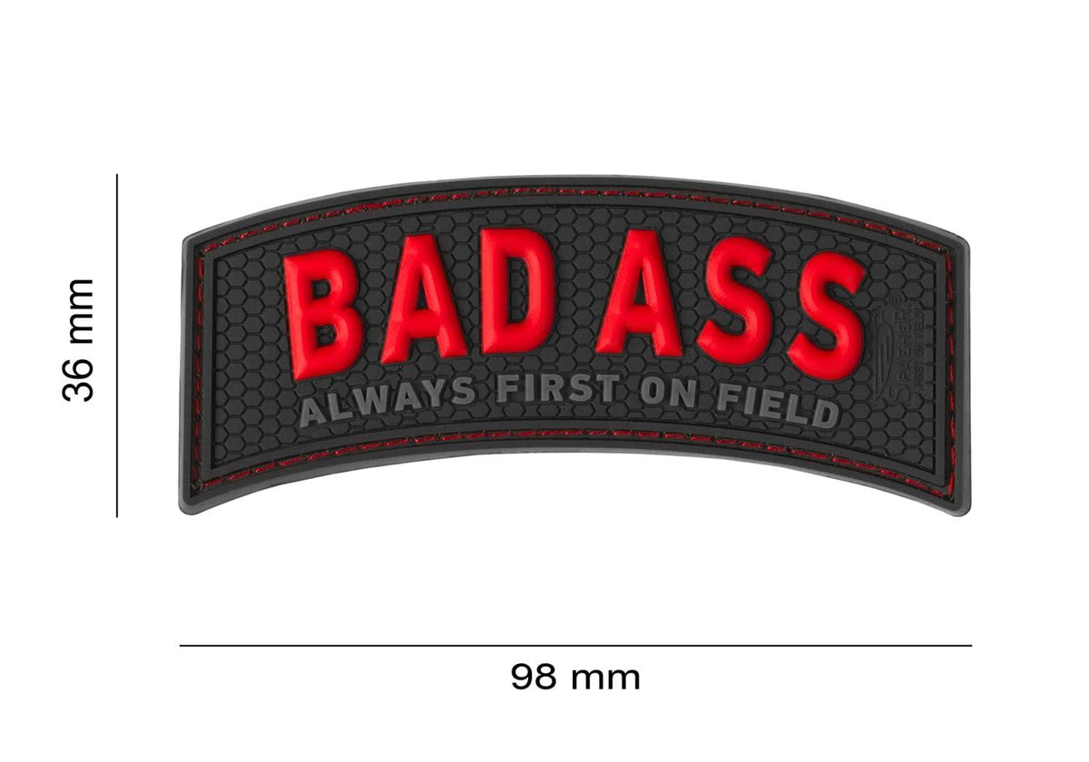 JTG Bad Ass gummipatch - Multicolor