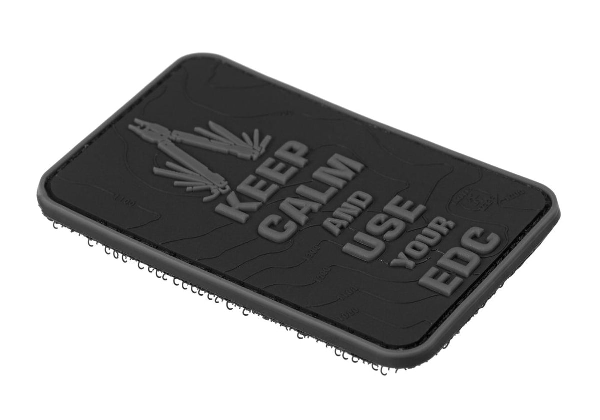 JTG Keep Calm EDC gummipatch