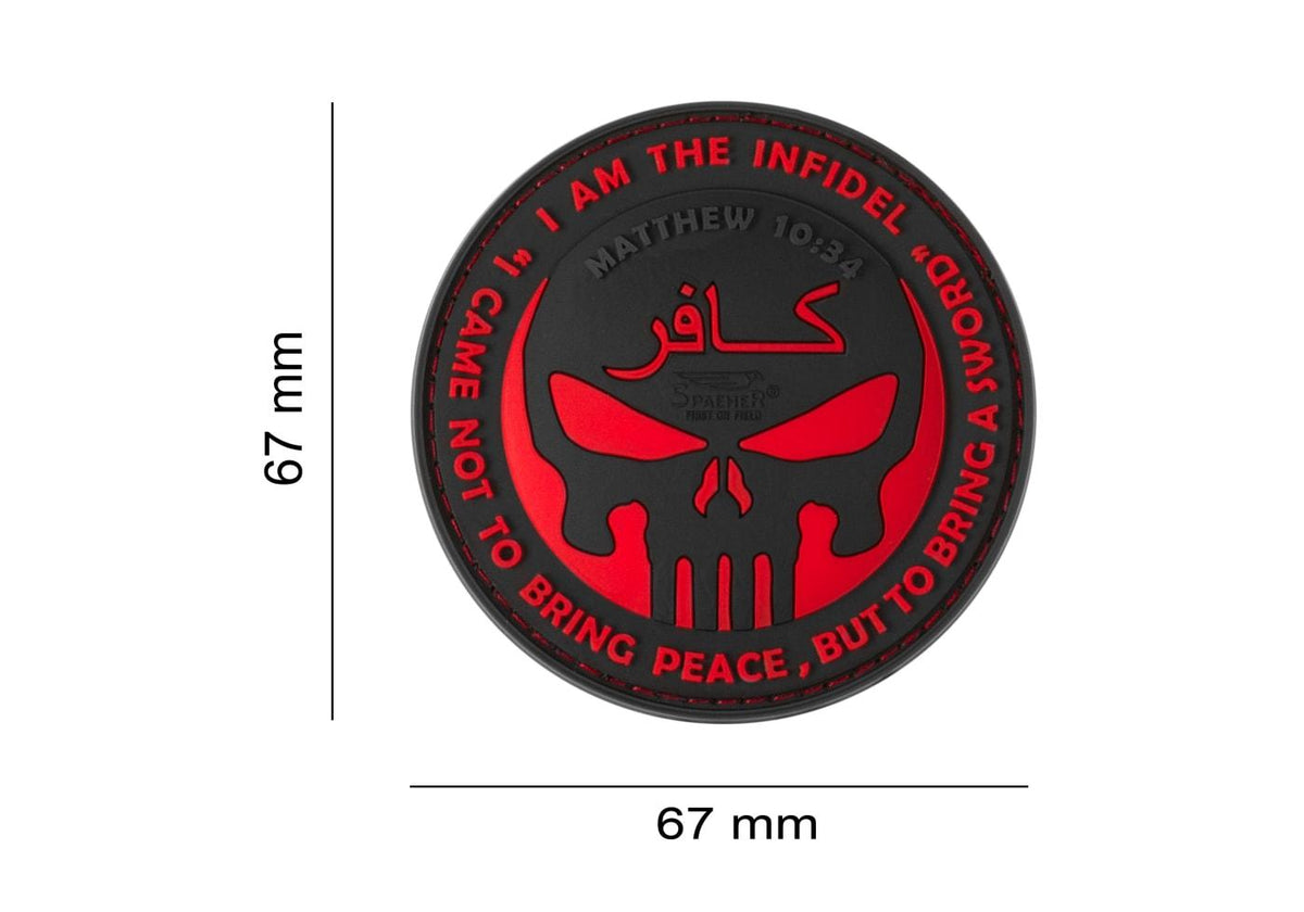 JTG The Infidel Punisher gummipatch