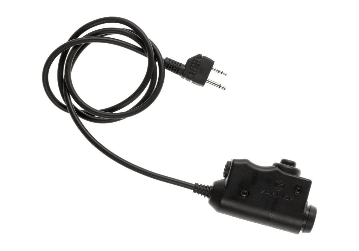 Earmor M51 Taktisk PTT Midland - Sort
