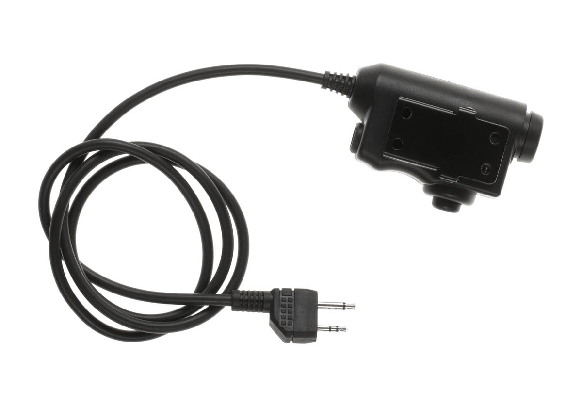 Earmor M51 Taktisk PTT Midland - Sort