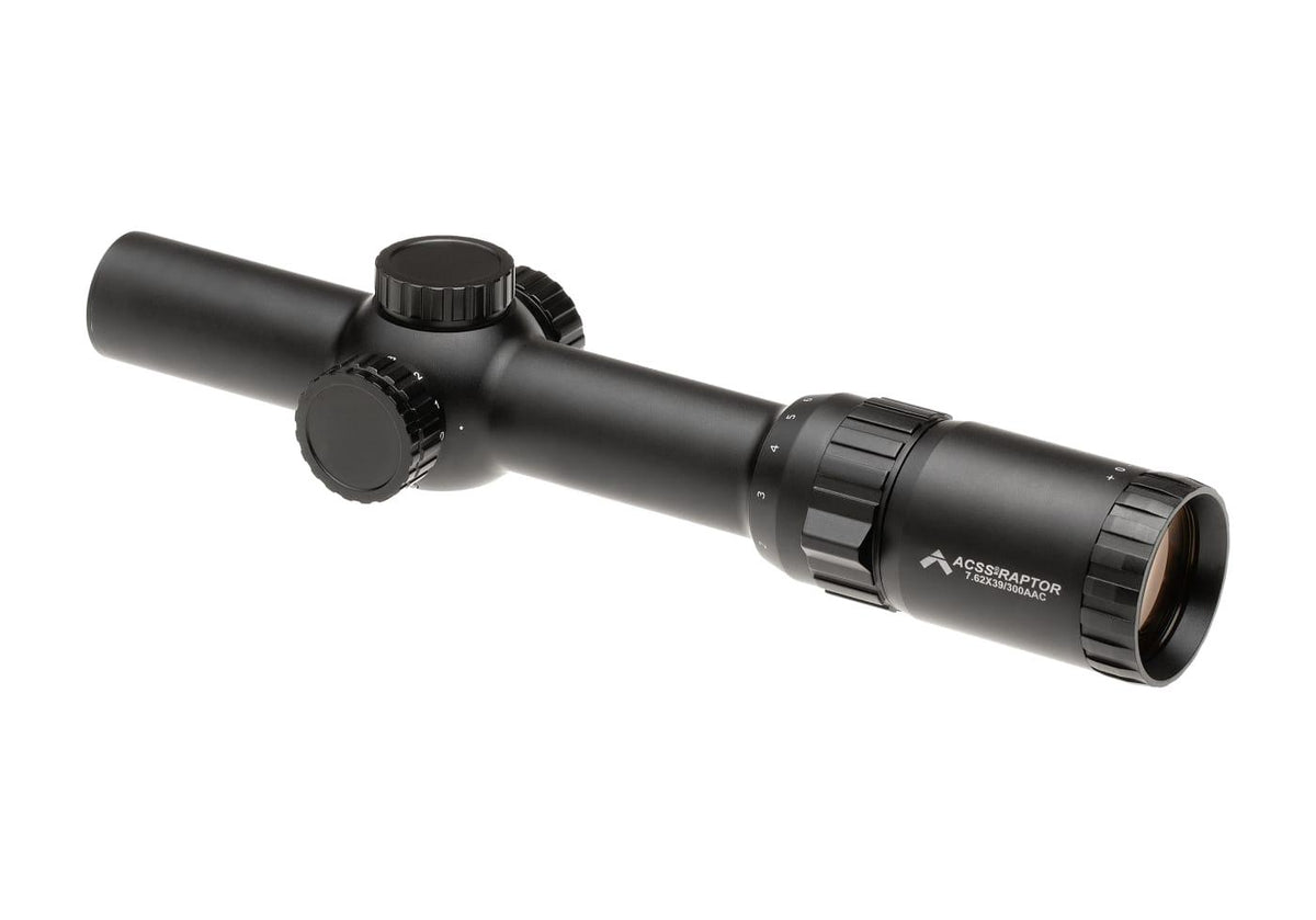 Primary Arms SLx6 1-6X24 FFP ACSS Raptor 7.62x39 - Sort