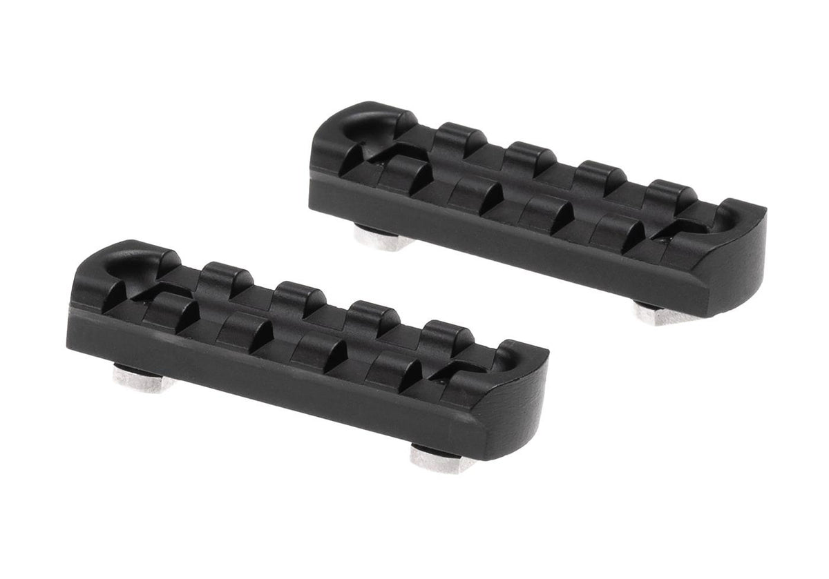 Ares 2.5 Tommer M-LOK Skinne 2-Pack - Sort