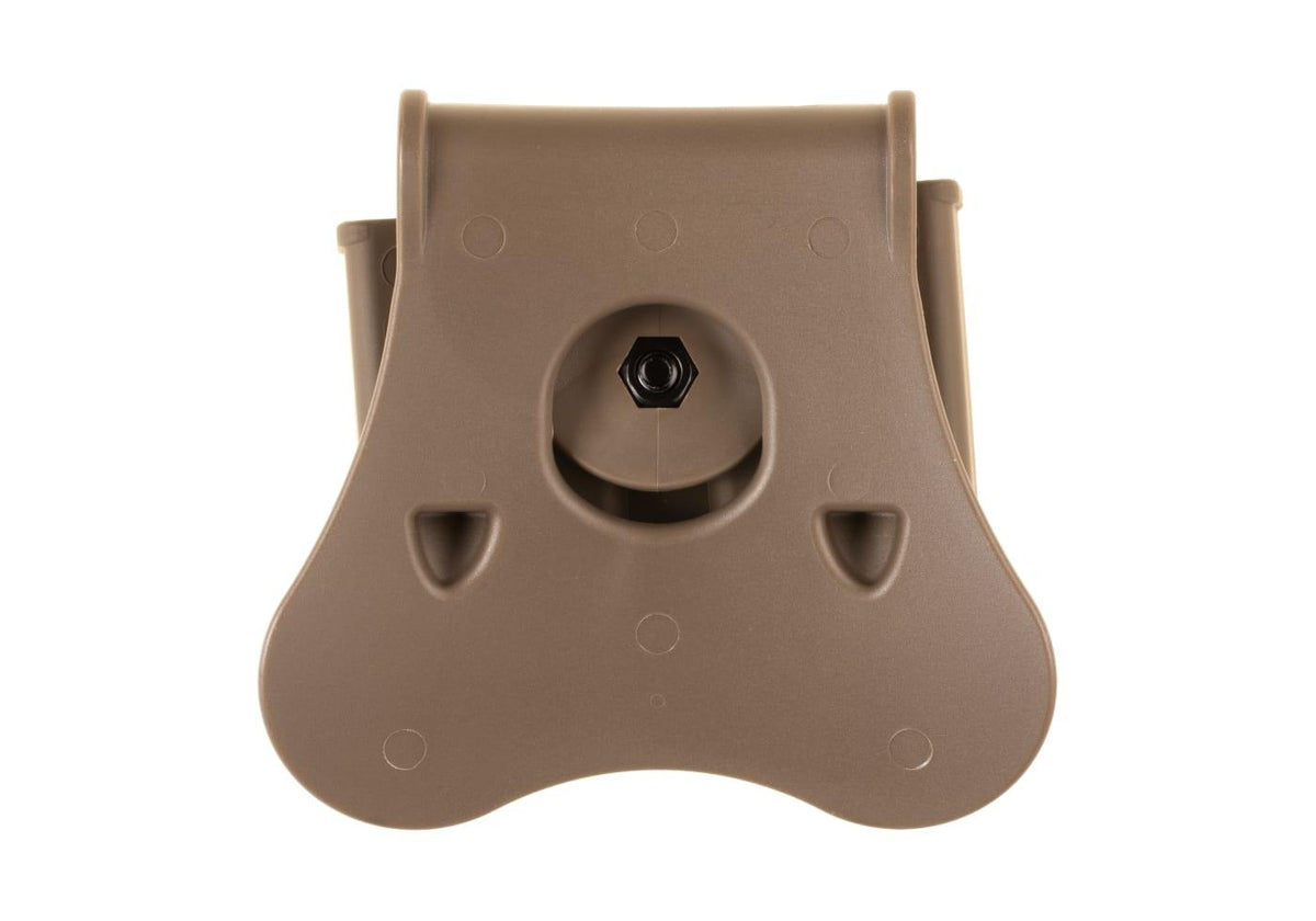 Amomax Dobbelt magasinlomme für P226 / M9 / CZ P-09 - Dark Earth