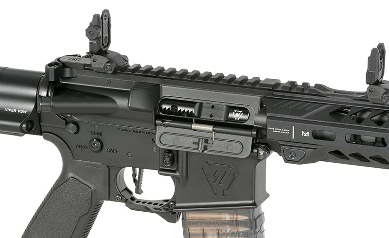 Strike Industries 4" Raider PDW CGS Lightning Serie GBBR Replica - Sort