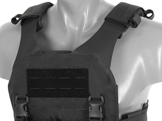 QRF Plate Carrier Laser-Cut Buckle Up with AR15/AK Magazine Pouch
