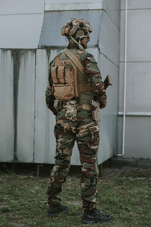 Laser Cut Medical Panel Insert for AR Magazine Pouch - Multicamo