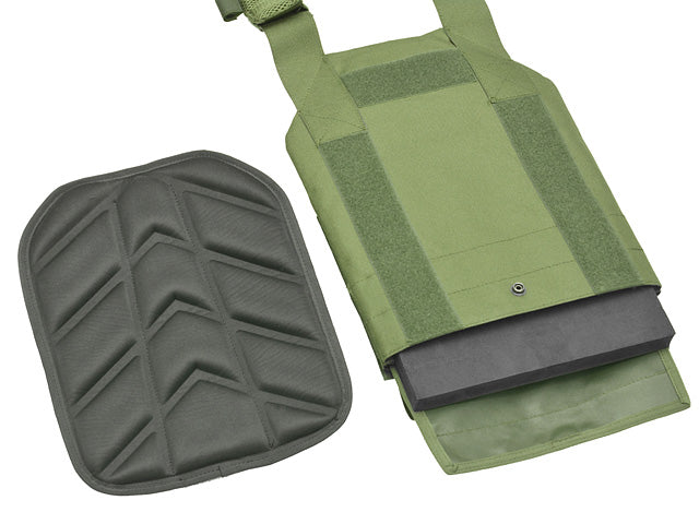 Laser-Cut “Buckle Up" Operator Plate Carrier with AR15/AK Magazine Pouch — MT