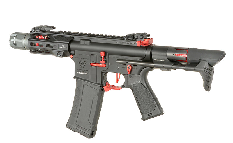 Strike industries 4" Raiders Competition PDW, GEN-2 - Rød