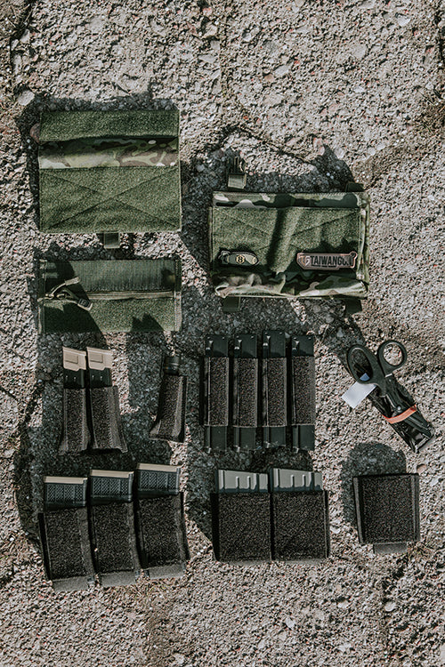 Plate Carrier Triple AR-15/M4 Magazine Insert - Black